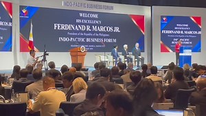 HAPPENING NOW: Indo-Pacific Business Forum Ms. Enoh T. Ebong Director of United States Trade Development Agency delivers her opening remarks. | The Philippine Business and News | Facebook