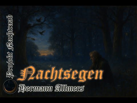 Nachtsegen - Hermann Allmers | Projekt Nachtraab