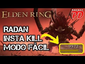 Elden Ring - RADAN, MODO MUITO FÁCIL - INSTA KILL.
