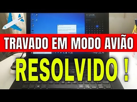 Notebook não conecta wifi - Notebook travado em MODO AVIÃO