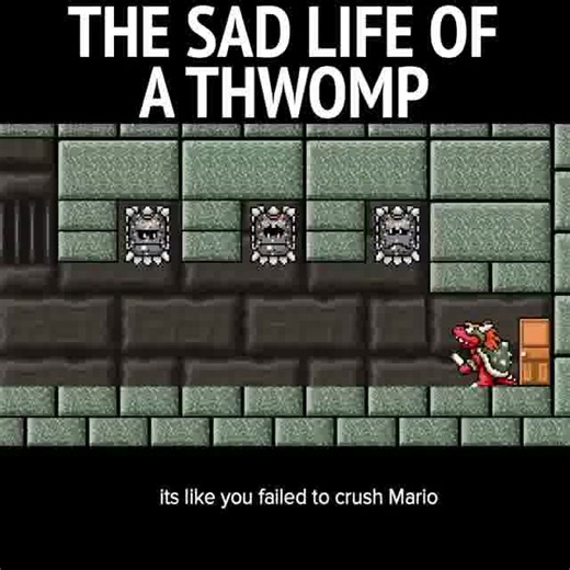25K views · 247 reactions | Thwomps have it rough. . . . Mario sprites by Xerus | CollegeHumor | Facebook
