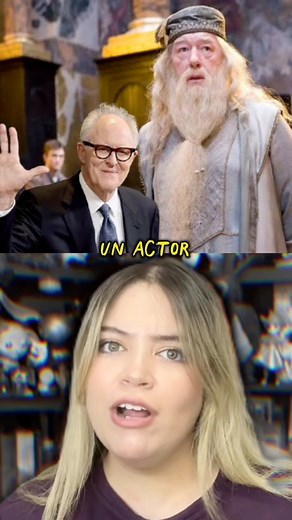 ¿No se supone que todos los actores de Harry Potter debían ser ingleses? ¿entonces por qué eligieron al estadounidense John Lithgow para ser Dumbledore? #harrypotter #dumbledore #max | Capa Invisible