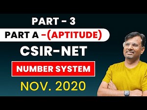CSIR UGC NET | CSIR NET Nov 2020 - Part-A Solution (Part-III) | Life Science/Chemistry/Physics/Maths
