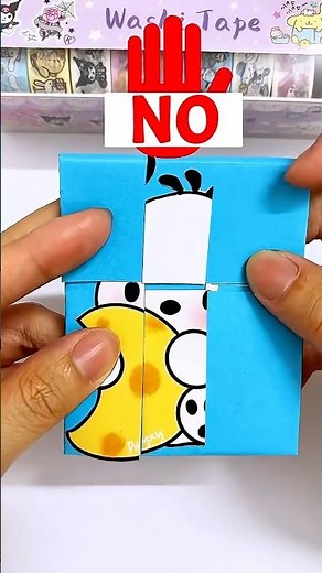 DIY Pochacco Paper Craft! 🎨🐾#Pochacco #Sanrio #OrigamiChallenge #PaperCraft #KawaiiDIY