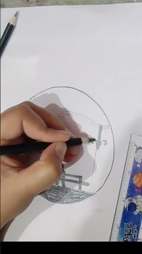 Circle Drawing Easy Step by Step | Simple Circle Art Tutorial ✏️