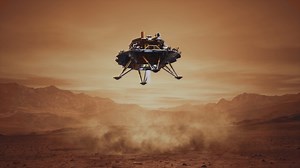 2.8K views · 405 reactions | Click on the animation to see how China's first #Mars rover made a safe landing on Mars. #ChinaTech | Xi's Moments | Facebook