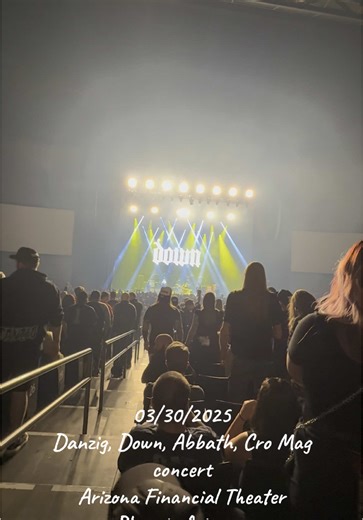 Danzig, Down, Abbath, Cro-Mags Concert in Phoenix