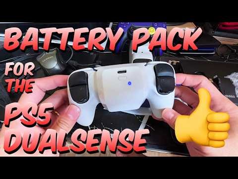 PS5 Must-Have | Dobe Battery Pack for the PS5 DualSense Controller | Unboxing, Hands-on, Testing