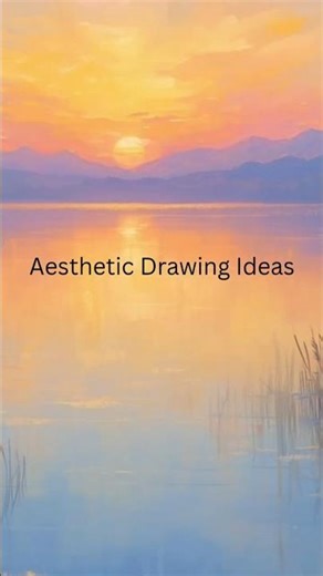 ✨️Aesthetic Drawing Ideas #ytshorts #easyandsimple