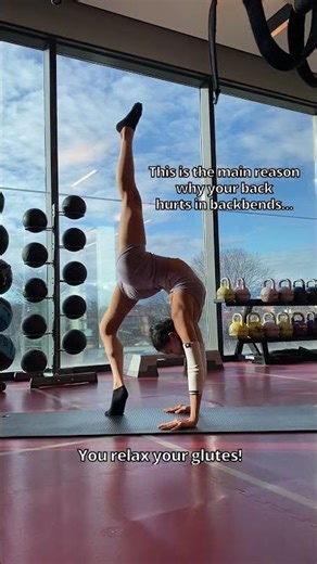 Engage Your Glutes in Backbends! Fix Back Pain & Unlock Safe Wheel Pose | Flexibility Training Guide