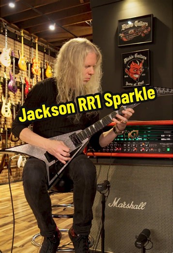 Jackson Custom Shop RR1 Silver Sparkle Guitar Review