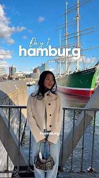 Hamburg solo travel vlog (Day 1)