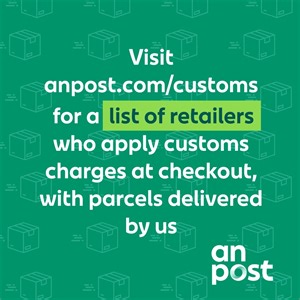 If you’re shopping online, use our customs top tips to shop smart. If you have a customs query, please hold tight. Our team are working hard to respond to all queries. For the latest advice and updates visit anpost.com/customs | An Post