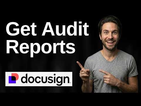 How To Get Audit Reports On DocuSign (2026 Easy Guide)