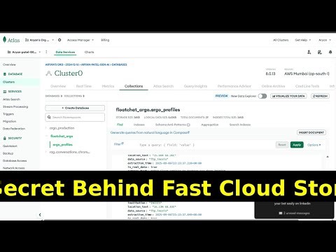 Minio & MongoDB Atlas #Shorts
