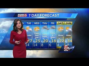 Cindy Fitzgibbon's latest Boston area weather forecast