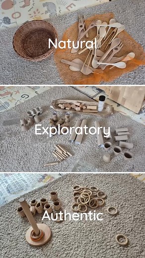 Heuristic play- what is it? 💫 Ever watched a child completely absorbed in exploring everyday objects? That’s heuristic play — hands-on, open-ended learning at its best 💛 In our Reggio-inspired environment, children lead their own discoveries, using real materials to test ideas, experiment, and make sense of their world. Heuristic play is typically introduced from around 12 months to 3 years, when children are developing curiosity, coordination, and an increasing desire for independence. During