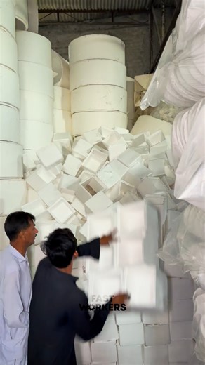 Fast Workers on Instagram: "Inside Thermocol Box Manufacturing!"