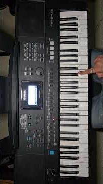 How to play keyboard | Keyboard tutorials | A Major scale | yamaha psr e473 #keyboardtutorial