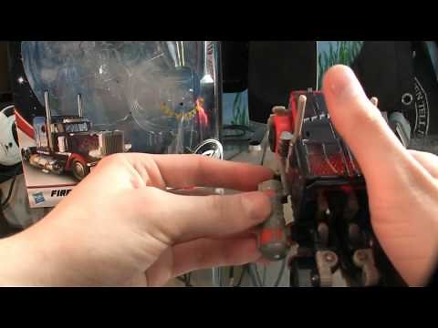 Fireburst Optimus Prime Review (Transformers: Dark of the Moon Toy Review)
