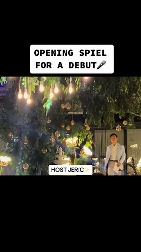 HOSTING TIP 101: When you do your opening spiel you have to set the mood, tell a story and create your own style😉🎤 #debut #debutante #emcee #debuthost #eventshost #eventshostph #emceeph #fyp #fypシ #fypシ゚viral