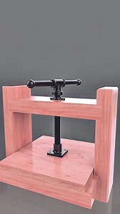 DIY Wooden Press Machine 💥🛠️✨ #DIYTools #Woodworking #Handmade #CreativeBuild #ReelsTrending | Wooden skills28