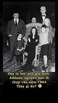 The Addams Family Original 1964 #wednesday #wednesdayaddams #creepypasta #creepypastavietnam