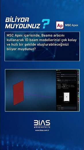 MSC Apex - 1D Beams - Biliyor Muydunuz?