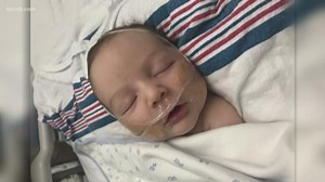 Newborn with congenital heart defect beats the odds