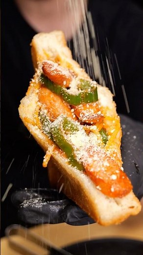 Fried Bread with Japanese Ketchup Pasta (Napolitan)