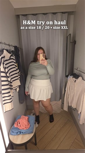 Can a Size 18/20 Fit at H&M | Plus Size Winter Try On Haul