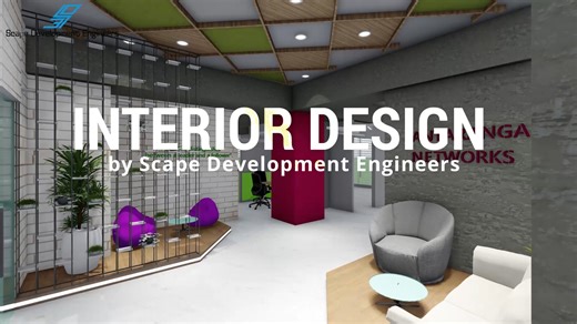 Step into a workspace that inspires innovation! This office interior...