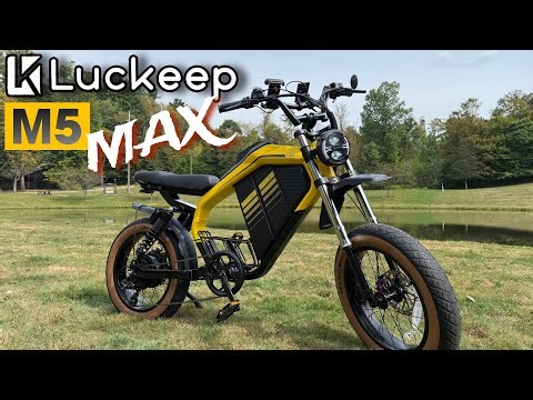 Luckeep M5 Max 52V 2000W Peak Ebike Review | Dual Batteries | Top Speed Settings