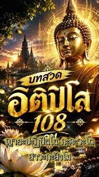 บทสวดอิติปิโส 108 จบ 🙏 เสริมสิริมงคล สวดมนต์ก่อนนอน | ฟังทุกวันจิตสงบ #บทสวดมนต์ #สวดมนต์ก่อนนอน