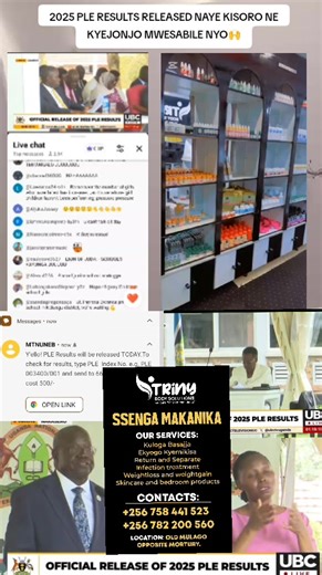 2025 PLE RESULTS RELEASED NAYE KISORO NE KYEJONJO MWESABILE NYO 🙌#connie_nabz2020