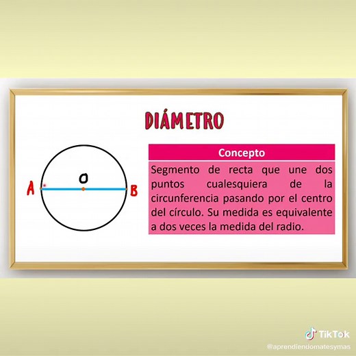 ¿Qué es el diámetro? Conceptos de matemáticas básicas