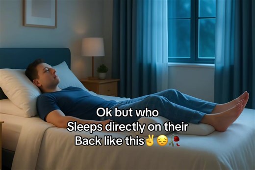 Unusual Sleep Positions: The Back Sleeper