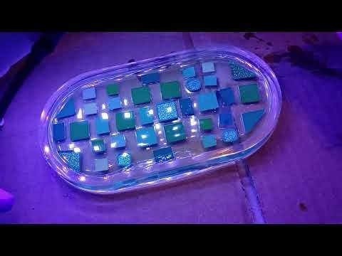 Part 2 | Finishing my mosaic tray and stupid air bubbles! 🫧