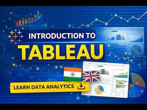Tableau Tutorial for Beginners | Installation + Introduction