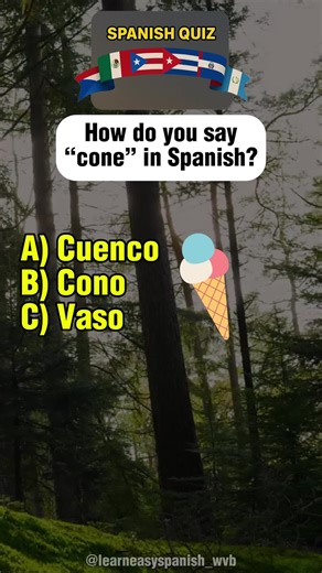 The sound of the ice cream truck is pure nostalgia, and learning Spanish here feels just as sweet! From flavors to toppings and everything in between, this theme is refreshing, fun, and full of everyday words people love. Let’s make your Spanish learning taste even better with vocabulary that brings summer vibes, joy, and delicious energy to your day. Comment your favorite ice cream flavor in Spanish — let’s chill and learn together! #spanishtiktok #learnspanishfast #spanishlesson #spanishquiz
