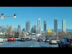 Burnaby "Brentwood" BC Canada Feb 2022 | Burnaby North City Driving Tour