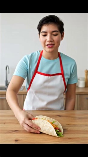 Verwende eine Gabel, damit Tacos nicht auseinanderfallen. #Shorts