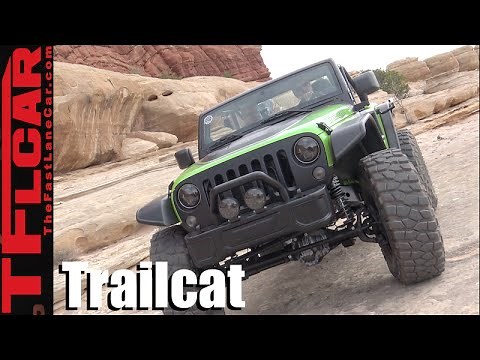We Drive the 707 HP Hellcat Jeep Trailcat Concept Off-Road!