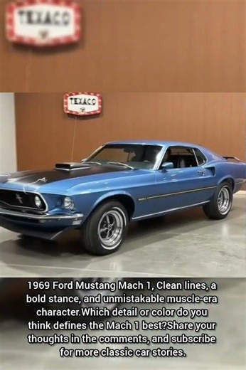1969 Ford Mustang Mach 1