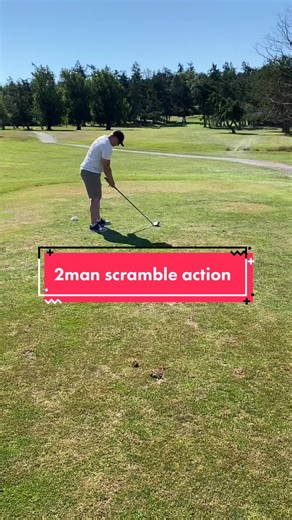 Even we hit bad shots. Thats why its a scramble and @phg_ace picked us up this whole. Level through 2. @pxg @snipergolf
