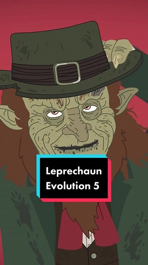 “I’ll not rest til’ i have me gold!” Lepechaun Evolution 5/5 #tellitanimated #leprechaun #theleprechaun #warwickdavis #cartoon #animation #stpatricksday #stpaddysday #horrortok #movies