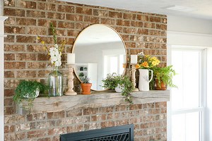 Spring Fireplace Decor Ideas & Tips