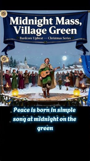 Midnight Mass, Village Green — Bardcore Chorus (Upbeat) 🕯️🎻