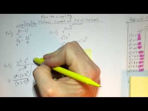 Tricky rational exponent problems