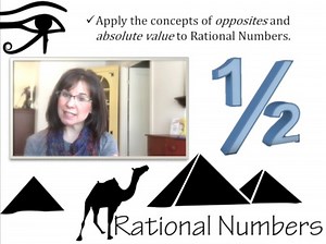 Rational Numbers (Part 2):  Opposites and Absolute Value with Fractions